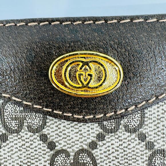 Gucci Vintage GG Monogram Guccissima PVC Cosmetic Makeup Toiletry Pouch Bag - Picture 2 of 9